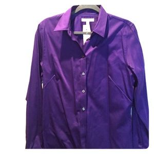 Tailored slim fit button down